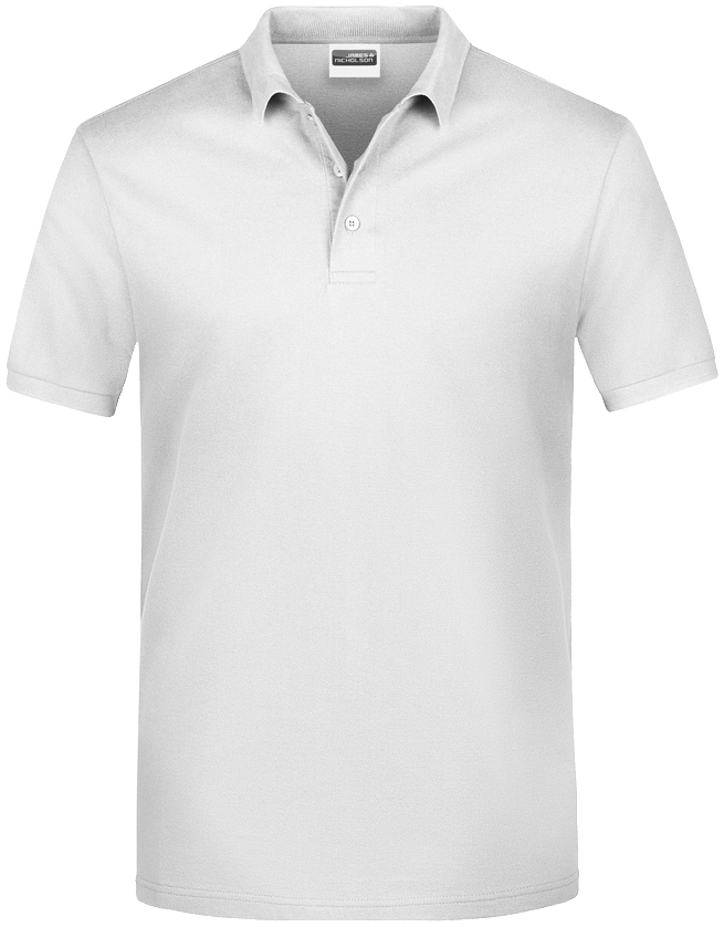 JN Basic Poloshirt, 2XL, weiß