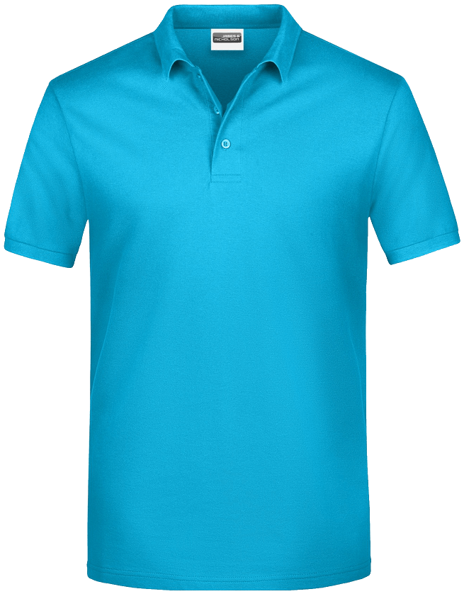 JN Basic Poloshirt, L, türkis