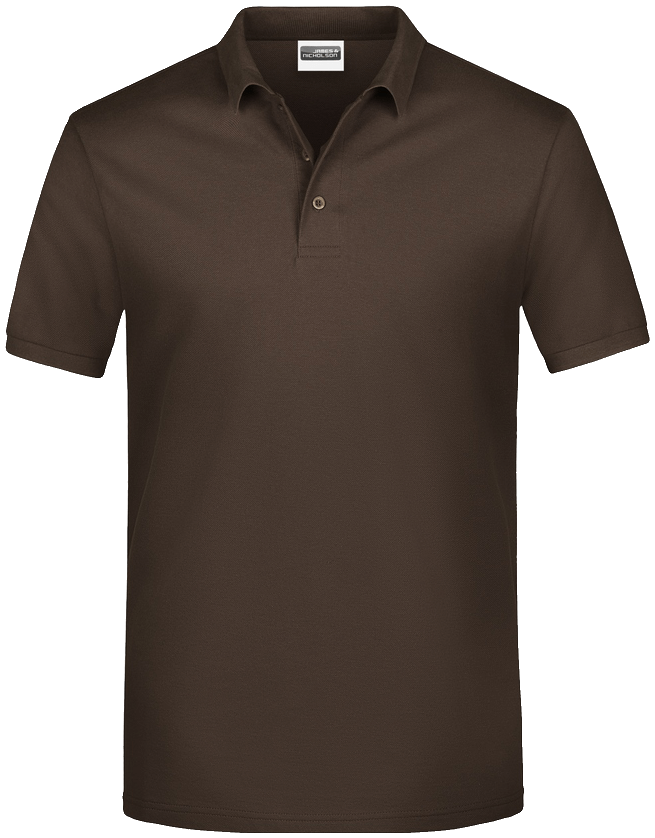 JN Basic Poloshirt, XL, braun