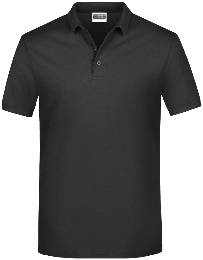 JN Basic Poloshirt, 5XL, schwarz