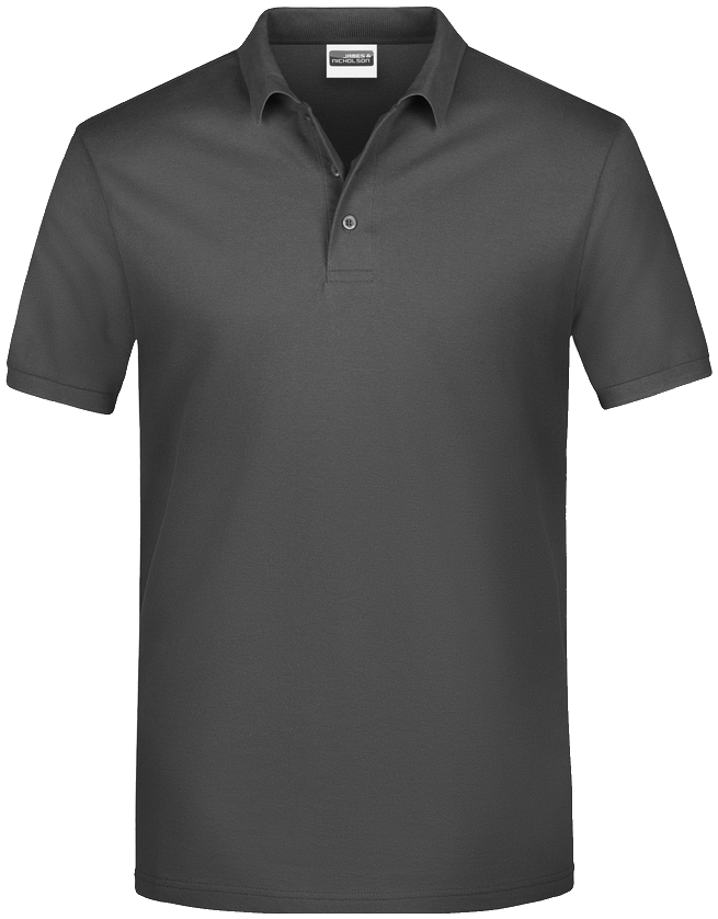 JN Basic Poloshirt, L, graphite