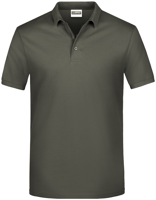 JN Basic Poloshirt, XL, dunkelgrau