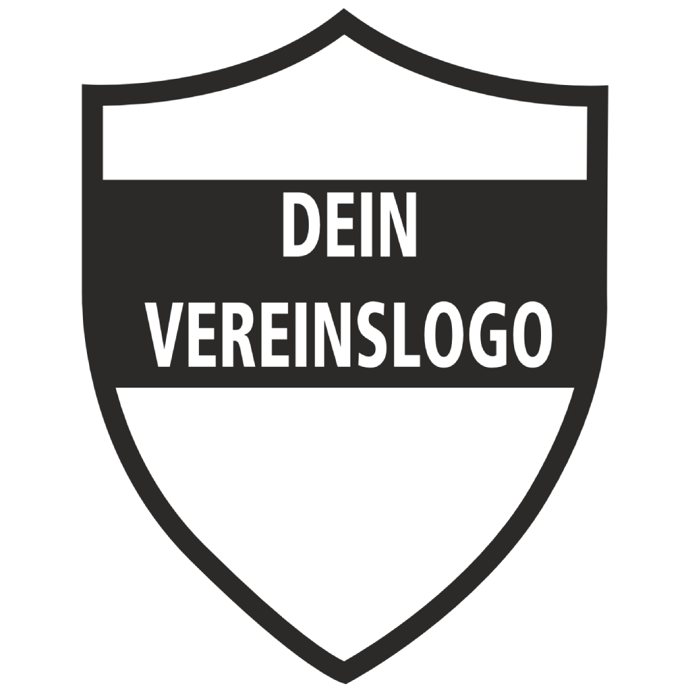 Vereinslogo Sport Böckmann, 8,0 cm, schwarz/weiß
