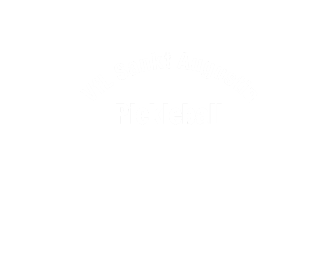 Vereinsname Sankt Augustin Pickleball, 8,0 cm, weiß