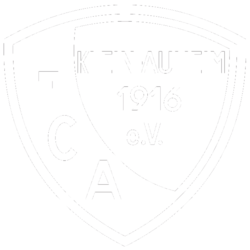 Vereinslogo FC Alemannia Klein-Auheim, 8,0 cm, weiß