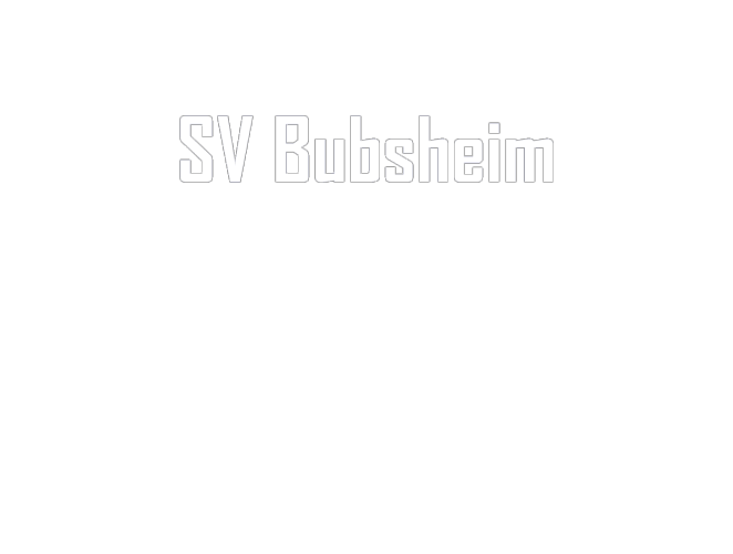 Vereinsname SV Bubsheim weiß weiß, 8,0 cm, weiß/weiß