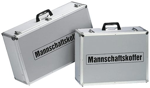 Aluminium Mannschaftskoffer