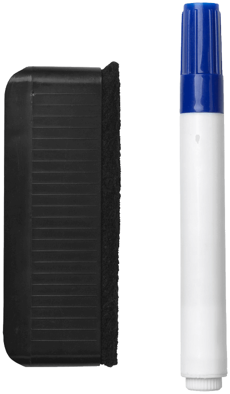 Zubehörset Spielplanfolie Stift+Reinigungsfilz