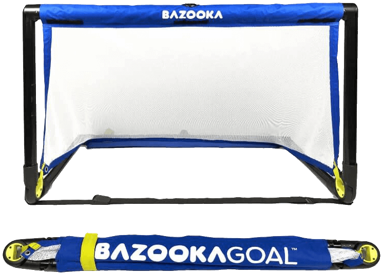 BazookaGoal Minitor 1,20 x 0,75 m Blau oder Rot