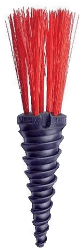 25er Set Plifix Einmesshilfe Sportplatz, 17,0 cm, rot