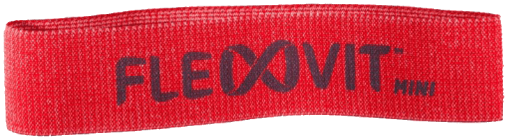 10er Set FLEXVIT, 32,0 cm, rot = moderat