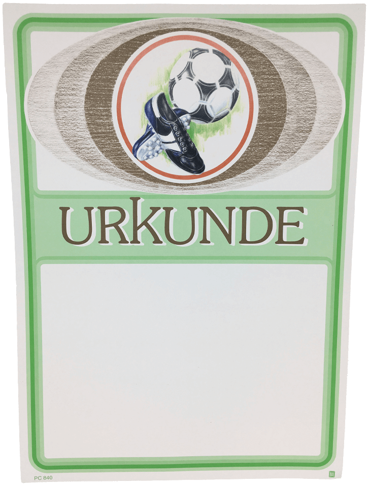Urkunde 21 x 30 cm | 41005