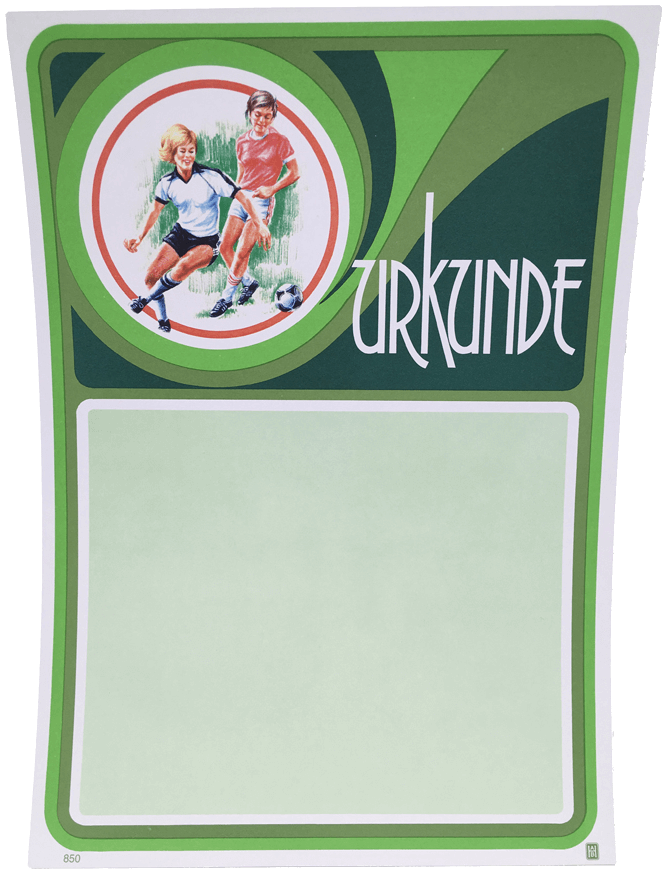 Urkunde 21 x 30 cm | 41025