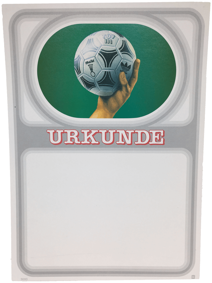 Urkunde 21 x 30 cm | 41055