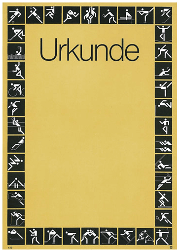 Urkunde 21 x 30 cm