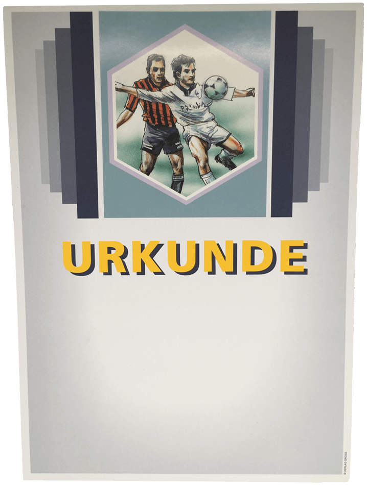 Urkunde 21 x 30 cm | 41241