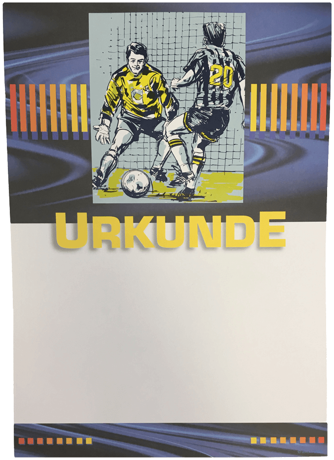 Urkunde 21 x 30 cm | 41243