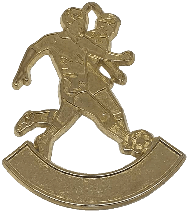 Fussball-Medaille 7 cm mit Band | 69970