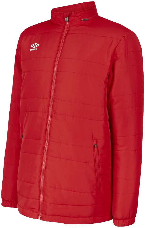 Umbro Club Essential Bench Jacket, 2XL, rot