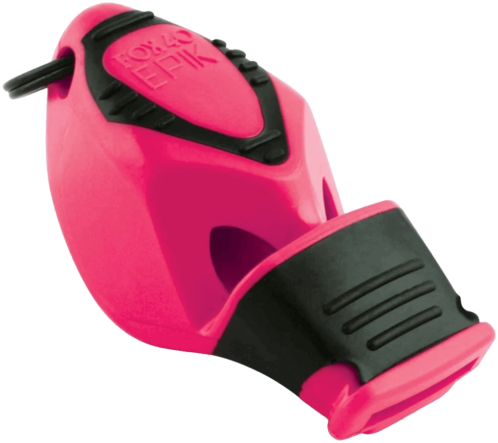 Schiedsrichter Pfeife, One Size, pink