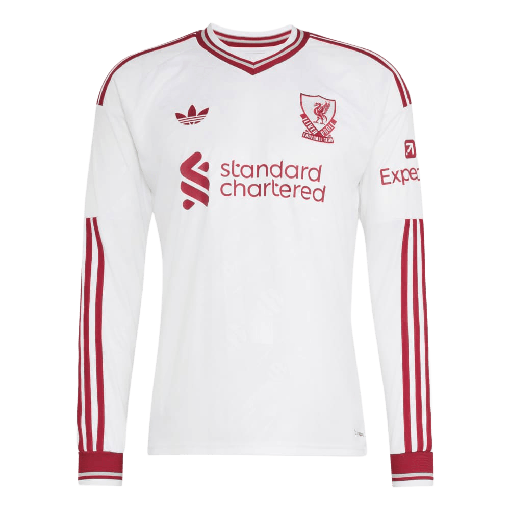 adidas Langarm Auswärtstrikot 