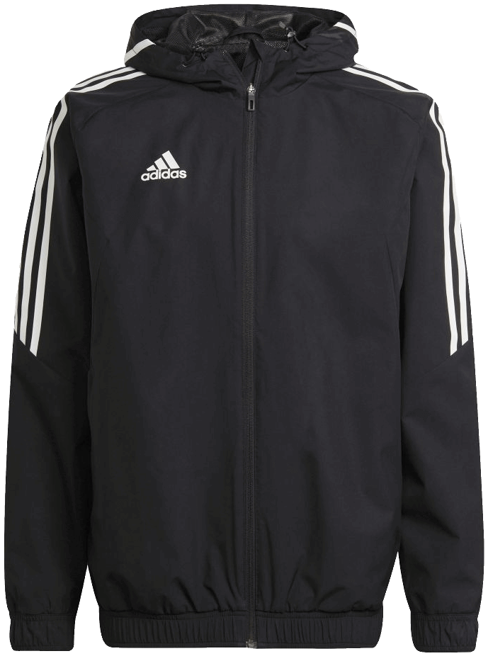 adidas Condivo 22 Regenjacke, 2XL, schwarz/weiß