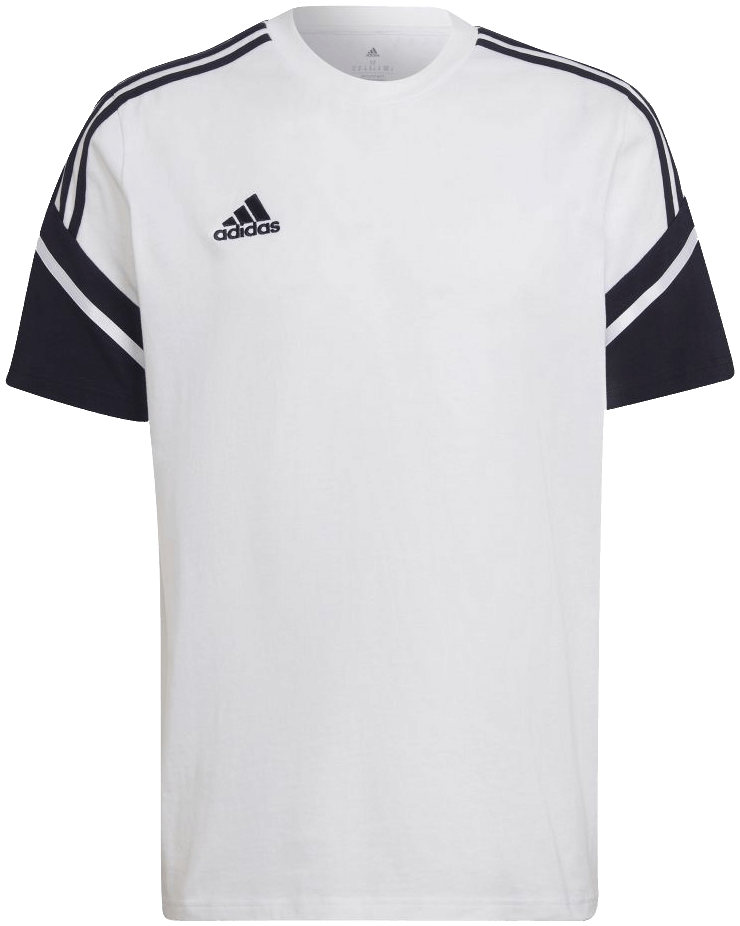 adidas Condivo 22 T-Shirt, 2XL, weiß/schwarz