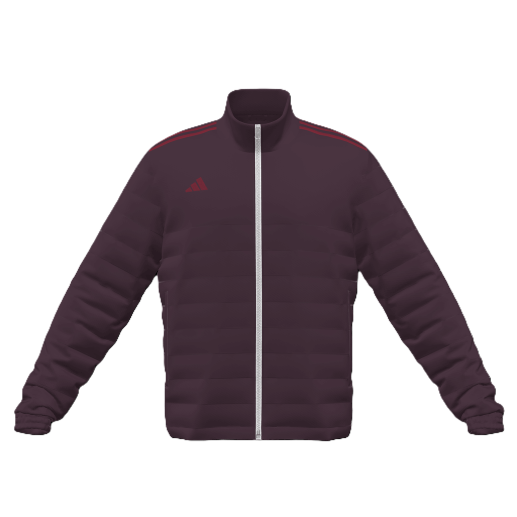adidas Entrada 22 Allwetterjacke light miTeam mi, 2XL, weinrot/rot