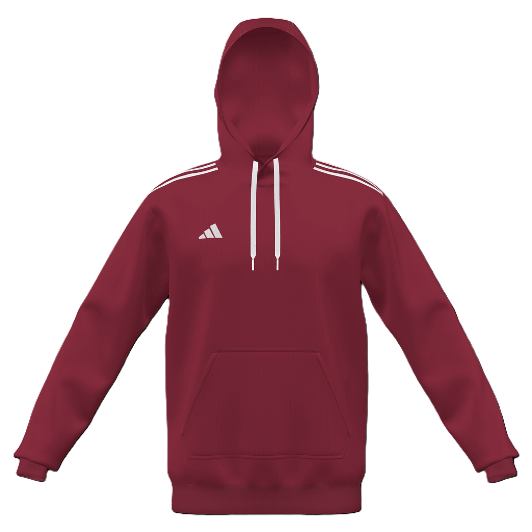 adidas Entrada 22 Hoodie miTeam miEntrada22, 3XL, rot/weiß