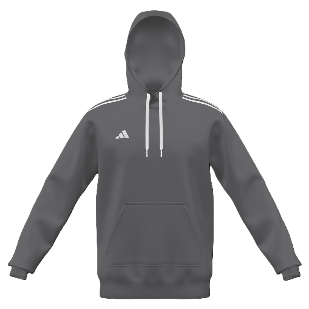 adidas Entrada 22 Hoodie miEntrada22, 3XL, grau/weiß