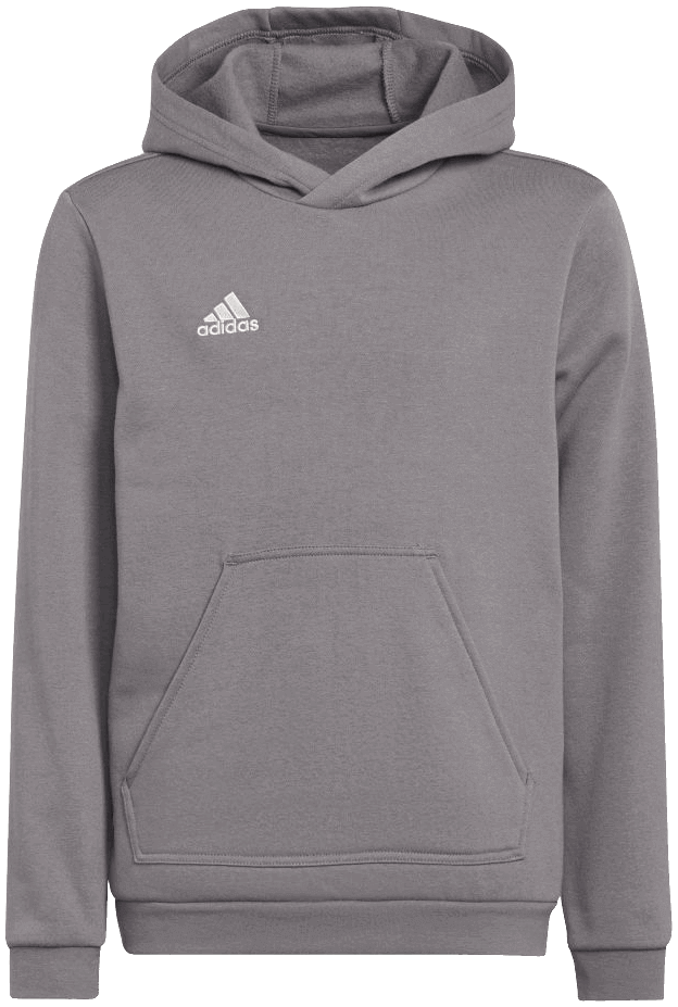 adidas Entrada 22 Hoody, 128, grau/weiß