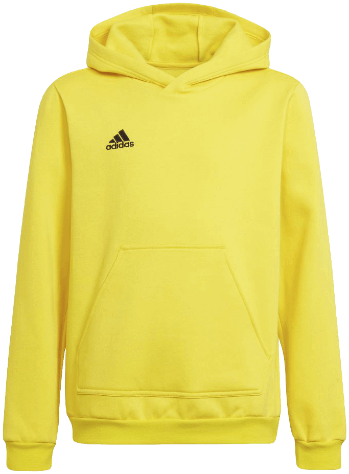 adidas Entrada 22 Hoody, 164, gelb/weiß