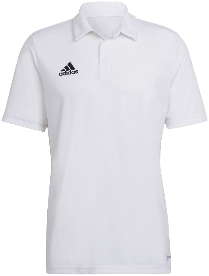 adidas Entrada 22 Poloshirt, 2XL, weiß/schwarz