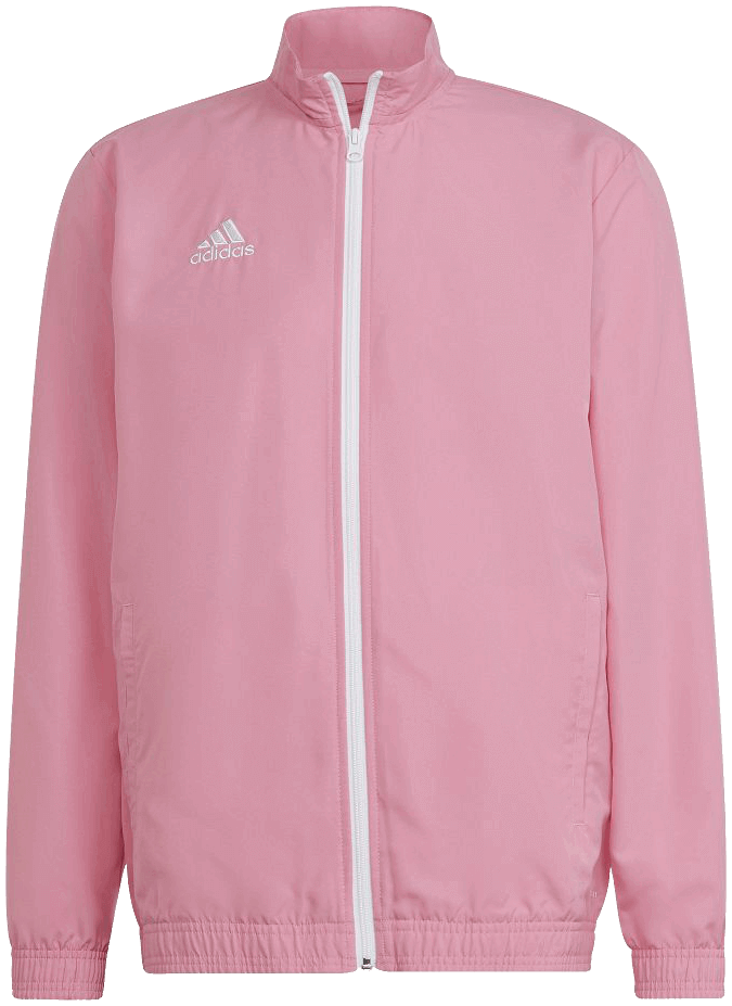 adidas Entrada 22 Präsentationsjacke, 2XL, pink/weiß
