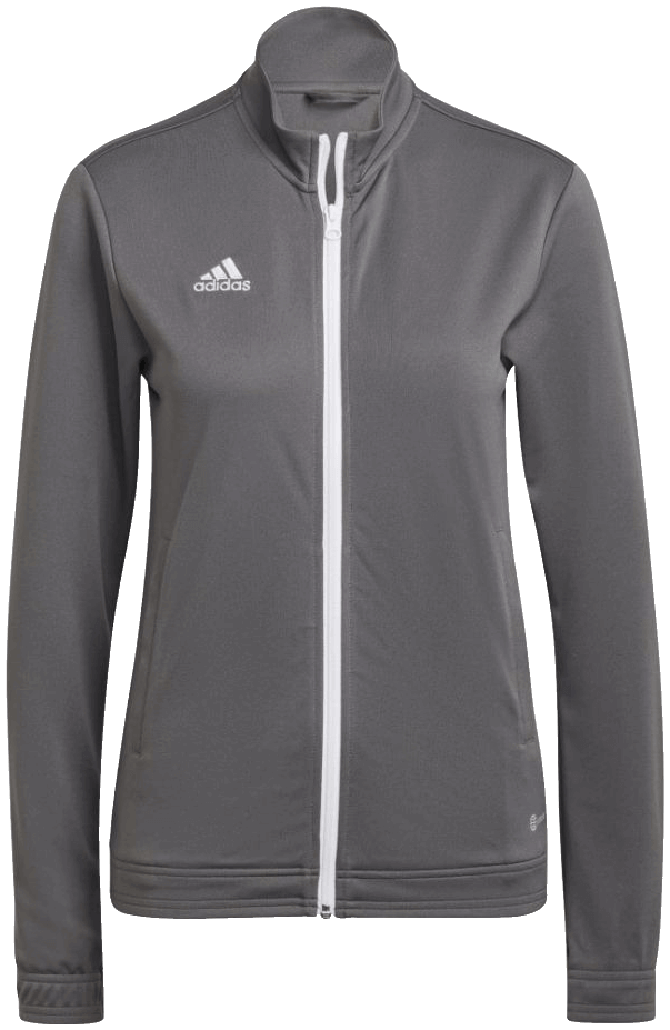 adidas Entrada 22 Trainingsjacke Damen, M, grau/weiß