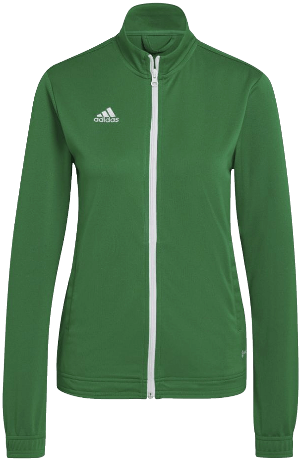 adidas Entrada 22 Trainingsjacke Damen, S, grün/weiß
