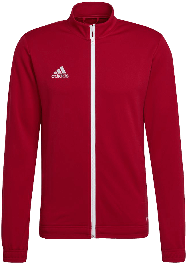 adidas Entrada 22 Trainingsjacke, 2XL, rot/weiß