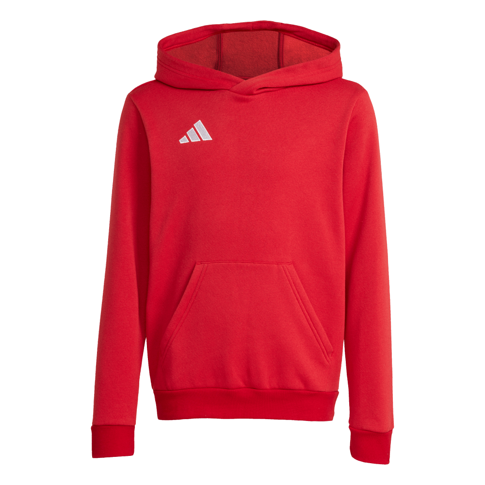 adidas Entrada 26 Hoodie, 176, rot/weiß