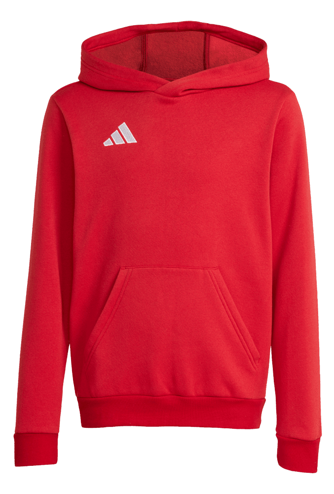 adidas Entrada 26 Hoodie, 176, rot/weiß