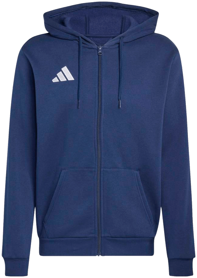 adidas Entrada 26 Kapuzenjacke, 3XL, marine/weiß