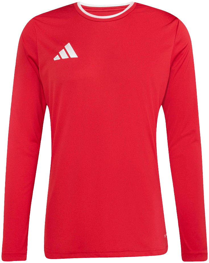adidas Entrada 26 Langarm, 3XL, rot/weiß
