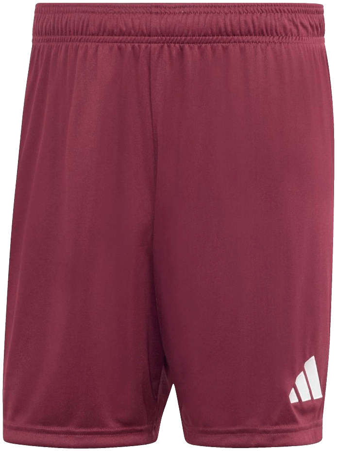 adidas Entrada 26 Shorts, 3XL, weinrot/weiß