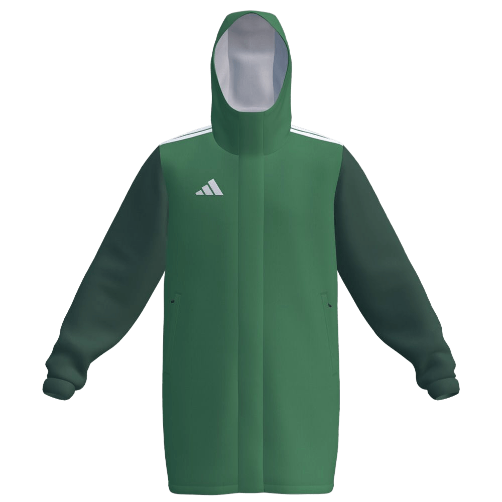 adidas Entrada 26 Stadionjacke mi, 3XL, grün/dunkelgrün