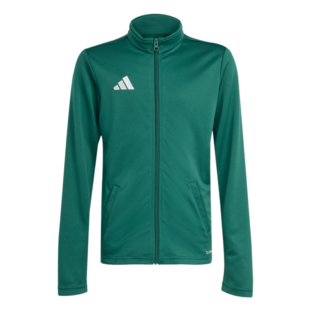 adidas Entrada 26 Trainingsjacke, 176, dunkelgrün/weiß