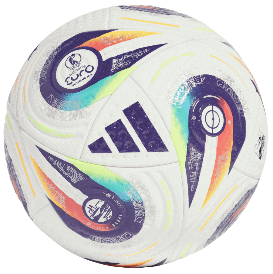 adidas Fussball Spielball Größe 5 W EURO25 Konektis Pro