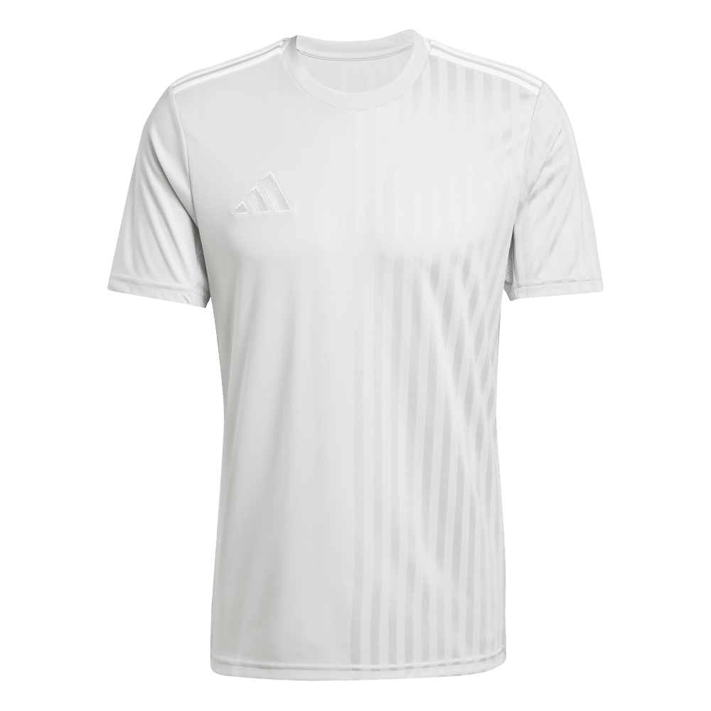 adidas Fußball Trikot Campeon 25, 3XL, hellgrau/weiß