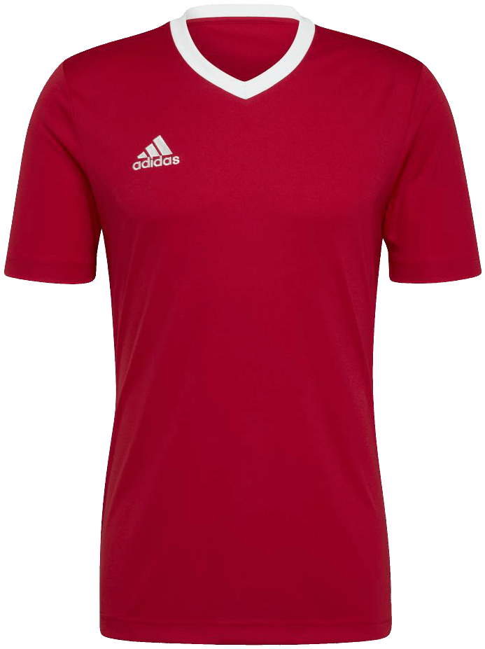 adidas Fussball Trikot Entrada 22, 3XL, rot/weiß