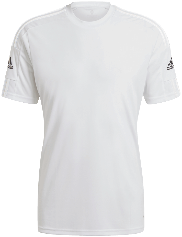 adidas Fussball Trikot Squadra 21, 128, weiß/weiß/schwarz