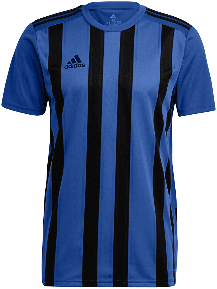 adidas Fussball Trikot Striped 21, 2XL, blau/schwarz