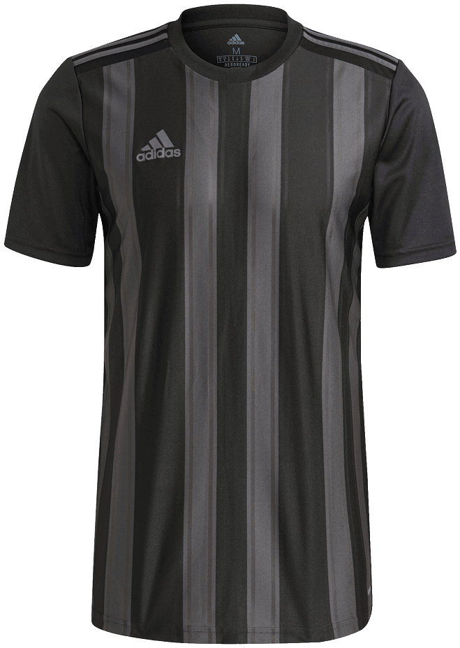 adidas Fussball Trikot Striped 21, S, schwarz/grau